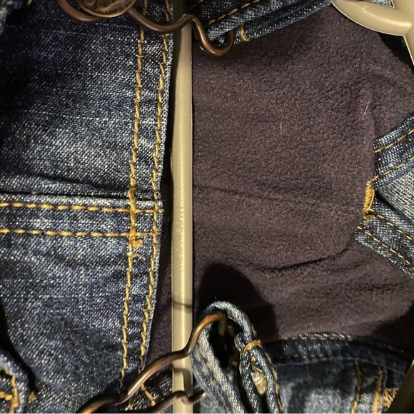 Fleece Lined Oshkosh B’Gosh Denim Overalls - Picture 7 of 8